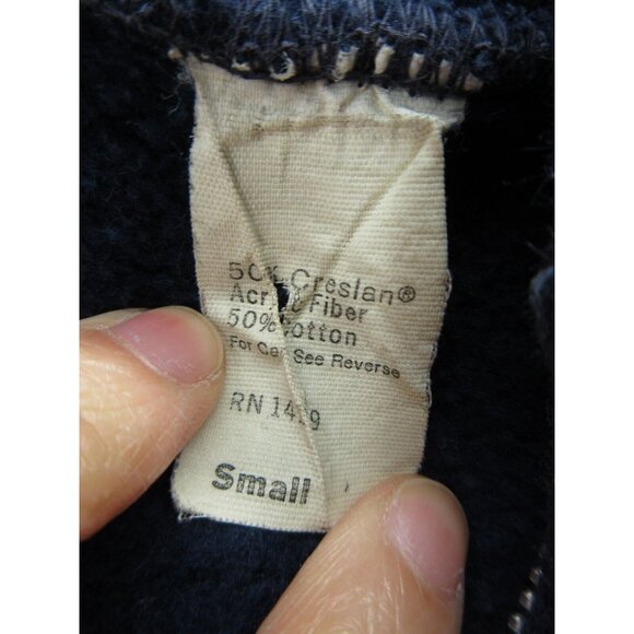 VINTAGE Collegiate Pacific Sweatshirt Small Baptist Bible College 80s - Picture 10 of 11